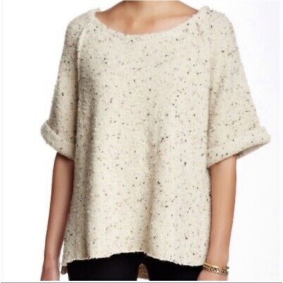 NWOT Free People Tweed Sweater - Picture 2 of 16